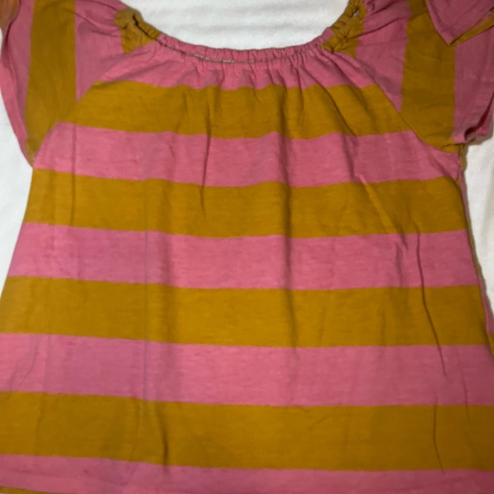 Yellow and pink shirt